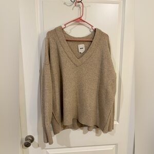 Aerie Beige Knit Sweater